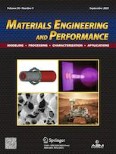 Journal of Materials Engineering and Performance 9/2021