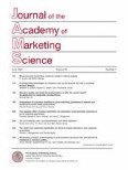 Journal of the Academy of Marketing Science 2/2007