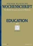Wiener klinische Wochenschrift Education 3-4/2015