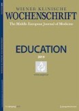 Wiener klinische Wochenschrift Education 1-4/2019