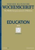 Wiener klinische Wochenschrift Education 3-4/2009