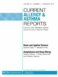 Current Allergy and Asthma Reports 1/2012