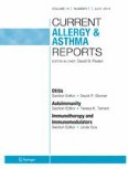 Current Allergy and Asthma Reports 7/2014