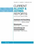 Current Allergy and Asthma Reports 2/2019