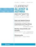 Current Allergy and Asthma Reports 1/2021