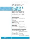 Current Allergy and Asthma Reports 2/2021