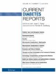 Current Diabetes Reports 7/2018