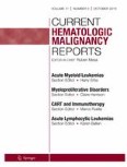Current Hematologic Malignancy Reports 5/2016