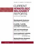 Current Hematologic Malignancy Reports 5/2018