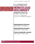 Current Hematologic Malignancy Reports 1/2009