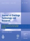 Journal of Coatings Technology and Research 1/2013