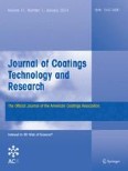 Journal of Coatings Technology and Research 1/2014