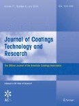 Journal of Coatings Technology and Research 4/2014