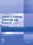 Journal of Coatings Technology and Research 4/2015