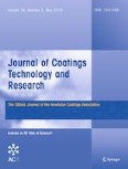 Journal of Coatings Technology and Research 3/2019