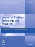 Journal of Coatings Technology and Research 1/2020