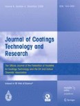 Journal of Coatings Technology and Research 4/2009