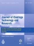 Journal of Coatings Technology and Research 5/2010