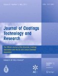 Journal of Coatings Technology and Research 3/2011