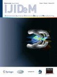 International Journal on Interactive Design and Manufacturing (IJIDeM) 1/2013
