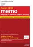 memo - Magazine of European Medical Oncology 2/2009