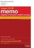 memo - Magazine of European Medical Oncology 3/2009