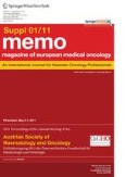 memo - Magazine of European Medical Oncology 1/2011
