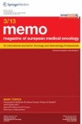 memo - Magazine of European Medical Oncology 3/2013