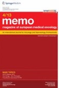 memo - Magazine of European Medical Oncology 4/2013
