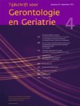 Tijdschrift voor Gerontologie en Geriatrie 2/2005
