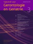 Tijdschrift voor Gerontologie en Geriatrie 3/2013