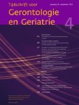 Tijdschrift voor Gerontologie en Geriatrie 4/2014