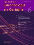 Tijdschrift voor Gerontologie en Geriatrie 6/2014