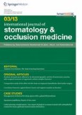 international journal of stomatology & occlusion medicine 3/2013