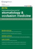 international journal of stomatology & occlusion medicine 1/2014