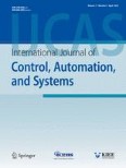 International Journal of Control, Automation and Systems 2/2013
