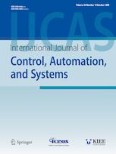International Journal of Control, Automation and Systems 5/2018