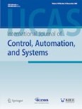 International Journal of Control, Automation and Systems 12/2021