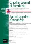 Canadian Journal of Anesthesia/Journal canadien d'anesthésie 10/2011