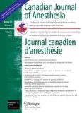 Canadian Journal of Anesthesia/Journal canadien d'anesthésie 2/2011