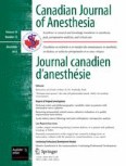 Canadian Journal of Anesthesia/Journal canadien d'anesthésie 12/2012