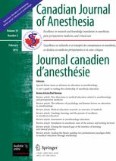 Canadian Journal of Anesthesia/Journal canadien d'anesthésie 2/2012