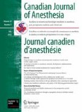 Canadian Journal of Anesthesia/Journal canadien d'anesthésie 7/2012