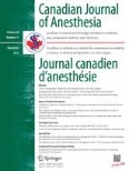Canadian Journal of Anesthesia/Journal canadien d'anesthésie 11/2013