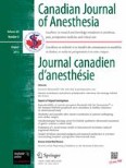 Canadian Journal of Anesthesia/Journal canadien d'anesthésie 8/2013