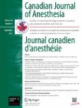 Canadian Journal of Anesthesia/Journal canadien d'anesthésie 9/2013