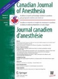 Canadian Journal of Anesthesia/Journal canadien d'anesthésie 1/2015