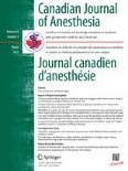 Canadian Journal of Anesthesia/Journal canadien d'anesthésie 3/2015