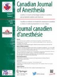 Canadian Journal of Anesthesia/Journal canadien d'anesthésie 1/2018