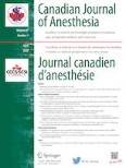 Canadian Journal of Anesthesia/Journal canadien d'anesthésie 4/2020